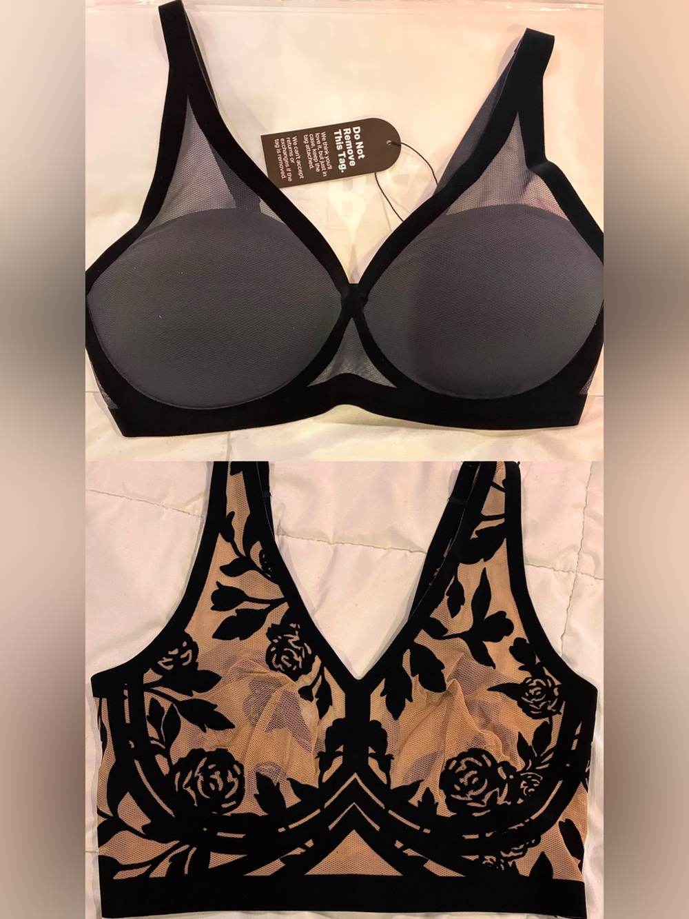 EBY Sheer Bra Duo Set